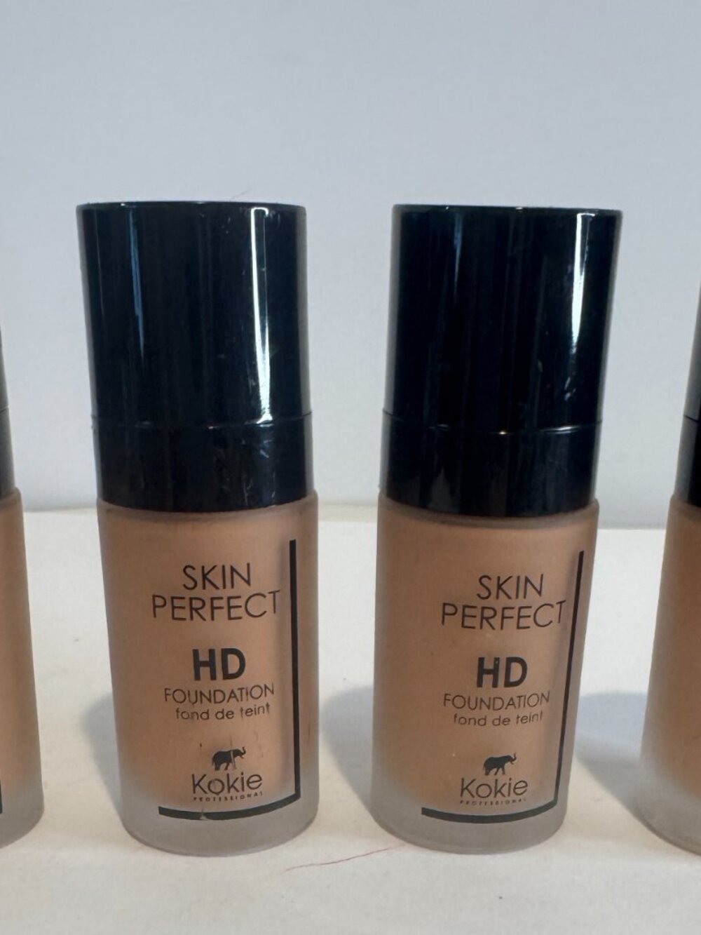 Kokie Cosmetics Hd Foundation - 30W 4 Bottles Brand New